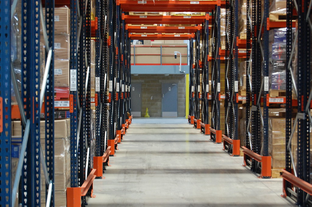 Commercial warehouse storage facility